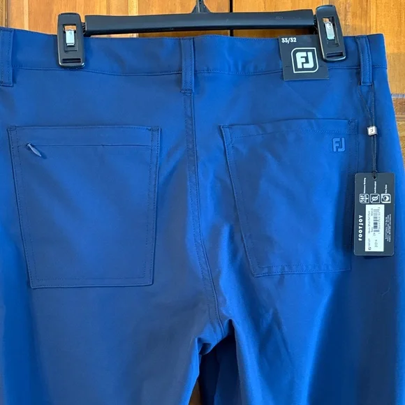 FootJoy Men's Navy Moxie 5 Pocket Performance Pants - Picture 3 of 9